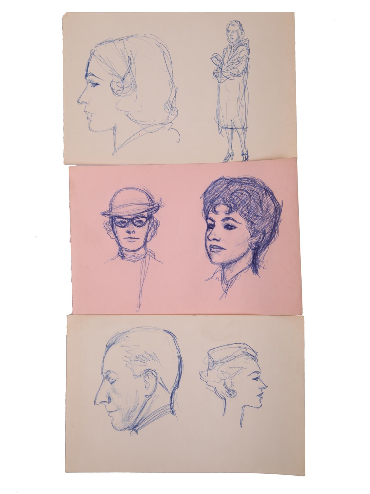 AMERICAN INK PAINTINGS SKETCHES BY BILL FRACCIO PIC-0